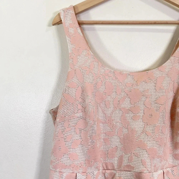 Torrid Textured  Floral Print Skater Dress - Picture 6 of 13